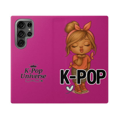 K-Pop Flip Case for Fans, Cute K-Pop Merchandise, Stylish Phone Cover, Ideal for Gifts, Birthday, Concerts, and Celebrations