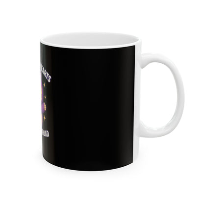 Kawaii Ceramic Mug - Cute K-Hugs & K-Hearts, Perfect for Gifts, Coffee Lovers, Birthdays, Home Decor, Cute Aesthetic