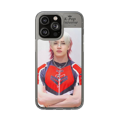 K-Pop Clear Phone Cases, Cute K-Pop Accessories, Unique Phone Covers, Aesthetic Phone Cases, Gifts for K-Pop Fans