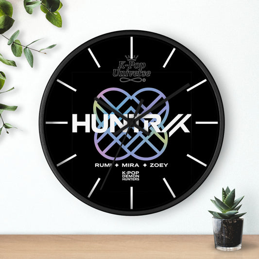 ❗ LIMITED EDITION❗Wall Clock, Huntrax, K-pop demon hunters, k-pop universe