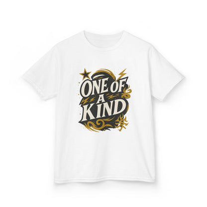 One of a Kind Kids Tee, Unique Kids T-Shirt, Custom Kids Heavy Cotton Tee, Gift for Kids, Fun Kids Apparel