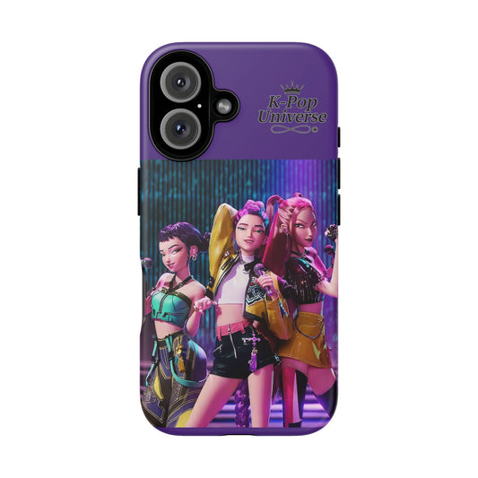 K-Pop Universe Phone Case, Stylish Tough Phone Cover, Colorful K-Pop Inspired Accessory, Trendy Gift for Fans, Durable Protection for Phones