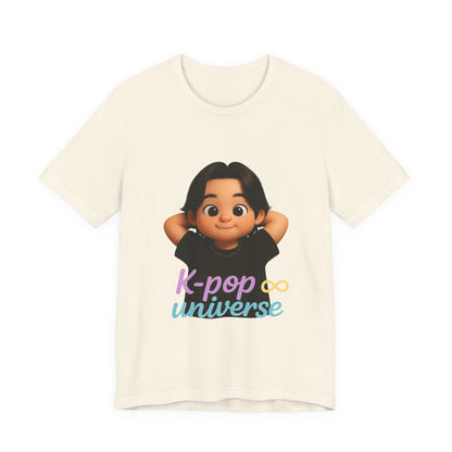 K-Pop Universe Graphic Tee, Trendy T-Shirt for Fans, Unisex Short Sleeve Shirt, Concert Apparel, Gift for Music Lovers