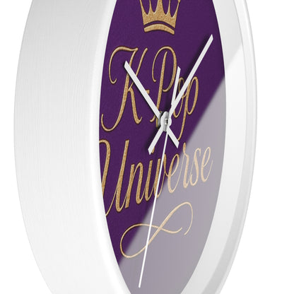 K-Pop Universe Wall Clock | Perfect Gift for Fans, Home Decor, Music Lovers, Stylish Timepiece, Unique Birthday Present
