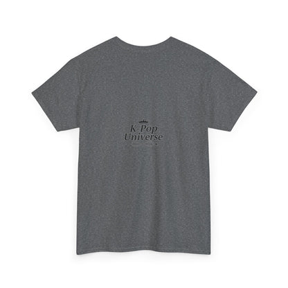 K-Pop Universe "Good Vibes Only" Graphic T-Shirt, Unisex Cotton Tee, Music Lover Gift, Concert Wear, Casual Style