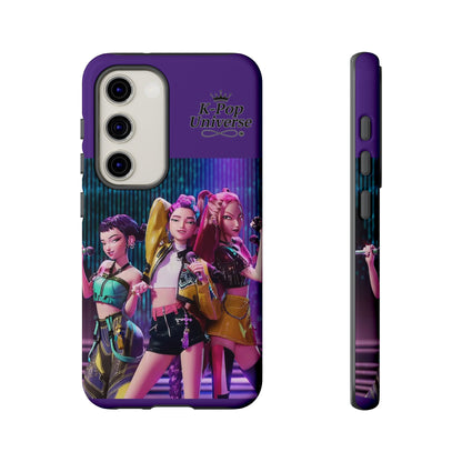 K-Pop Universe Phone Case, Stylish Tough Phone Cover, Colorful K-Pop Inspired Accessory, Trendy Gift for Fans, Durable Protection for Phones