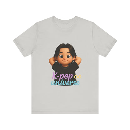 K-Pop Universe Graphic Tee, Trendy T-Shirt for Fans, Unisex Short Sleeve Shirt, Concert Apparel, Gift for Music Lovers
