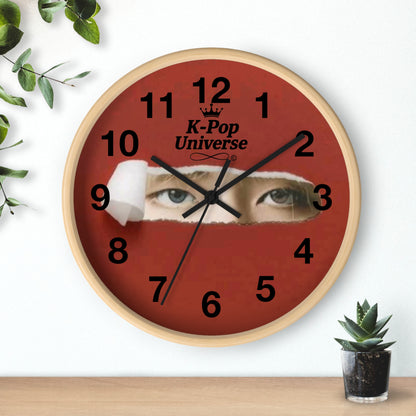 K-Pop Universe Wall Clock, K-Pop Decor, Unique Gift, Home Decoration, Music Lover Accessory, Trendy Wall Art, Kim TAEHYUNG/BTS