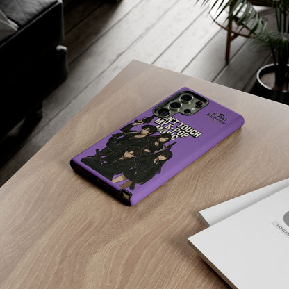K-Pop Phone Case, Don't Touch My K-Pop Music Cover, Gift for Fans, Cute K-Pop Merchandise, Trending Phone Accessories