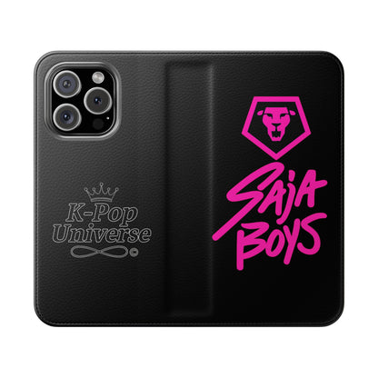 ❗ LIMITED EDITION ❗K-Pop Universe Flip Case for Phones, Stylish Phone Wallet, K-Pop Lover Gift, Phone Accessories, Durable Card Holder, Trendy Phone Case,Saja boys, K-pop Demon Hunters, k-pop universe