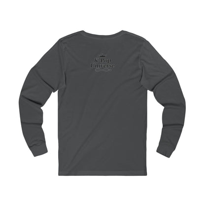 K-Pop Unisex Long Sleeve Tee, Trendy K-Pop Shirt, Perfect Gift for Fans, Music Tee for Concerts, Stylish Everyday Wear
