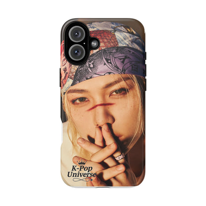 K-Pop Tough Phone Case, Stylish K-Pop Accessory, Trendy Gift for Fans, Birthday Present, Unique Phone Case Design