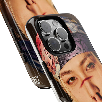 K-Pop Tough Phone Case, Stylish K-Pop Accessory, Trendy Gift for Fans, Birthday Present, Unique Phone Case Design