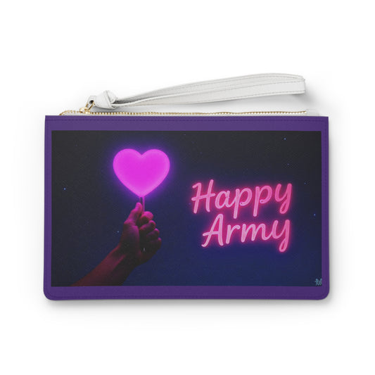 BTS Inspired Clutch Bag, Perfect Gift for Fans, Trendy Accessory for Concerts and Outings, Stylish Makeup Bag, Festival Clutch