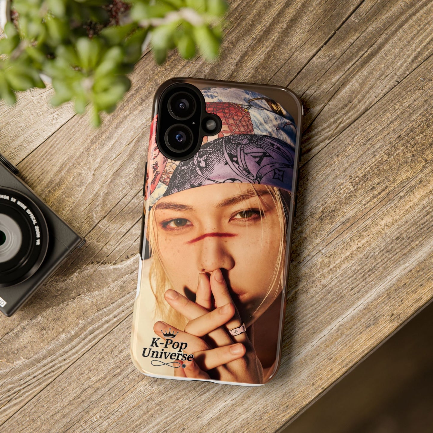 K-Pop Tough Phone Case, Stylish K-Pop Accessory, Trendy Gift for Fans, Birthday Present, Unique Phone Case Design