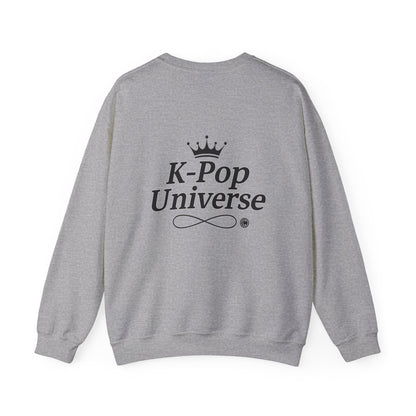 K-Pop Love Sweatshirt, I Love G-DRAGON Sweatshirt, Unisex K-Pop Crewneck, Gift for K-Pop Fans, Comfortable Music Apparel,GD,I Love G-DRAGON