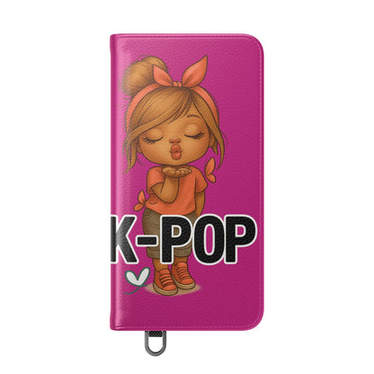 K-Pop Flip Case for Fans, Cute K-Pop Merchandise, Stylish Phone Cover, Ideal for Gifts, Birthday, Concerts, and Celebrations