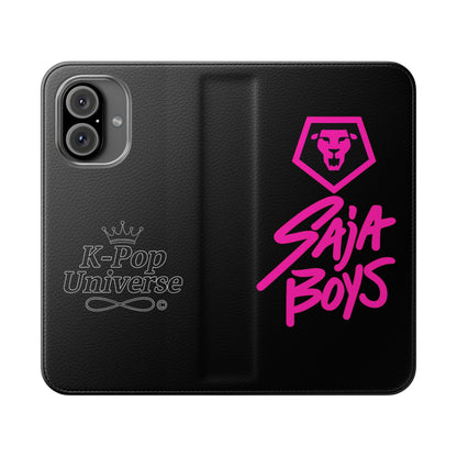 ❗ LIMITED EDITION ❗K-Pop Universe Flip Case for Phones, Stylish Phone Wallet, K-Pop Lover Gift, Phone Accessories, Durable Card Holder, Trendy Phone Case,Saja boys, K-pop Demon Hunters, k-pop universe