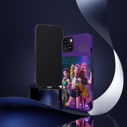 K-Pop Universe Phone Case, Stylish Tough Phone Cover, Colorful K-Pop Inspired Accessory, Trendy Gift for Fans, Durable Protection for Phones