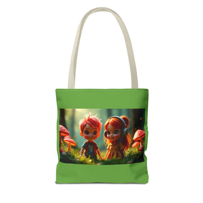 K-Pop Universe Tote Bag - Eco-Friendly Shopping, Cute Character Design, Gift for Fans, Stylish Accessory, Everyday Use