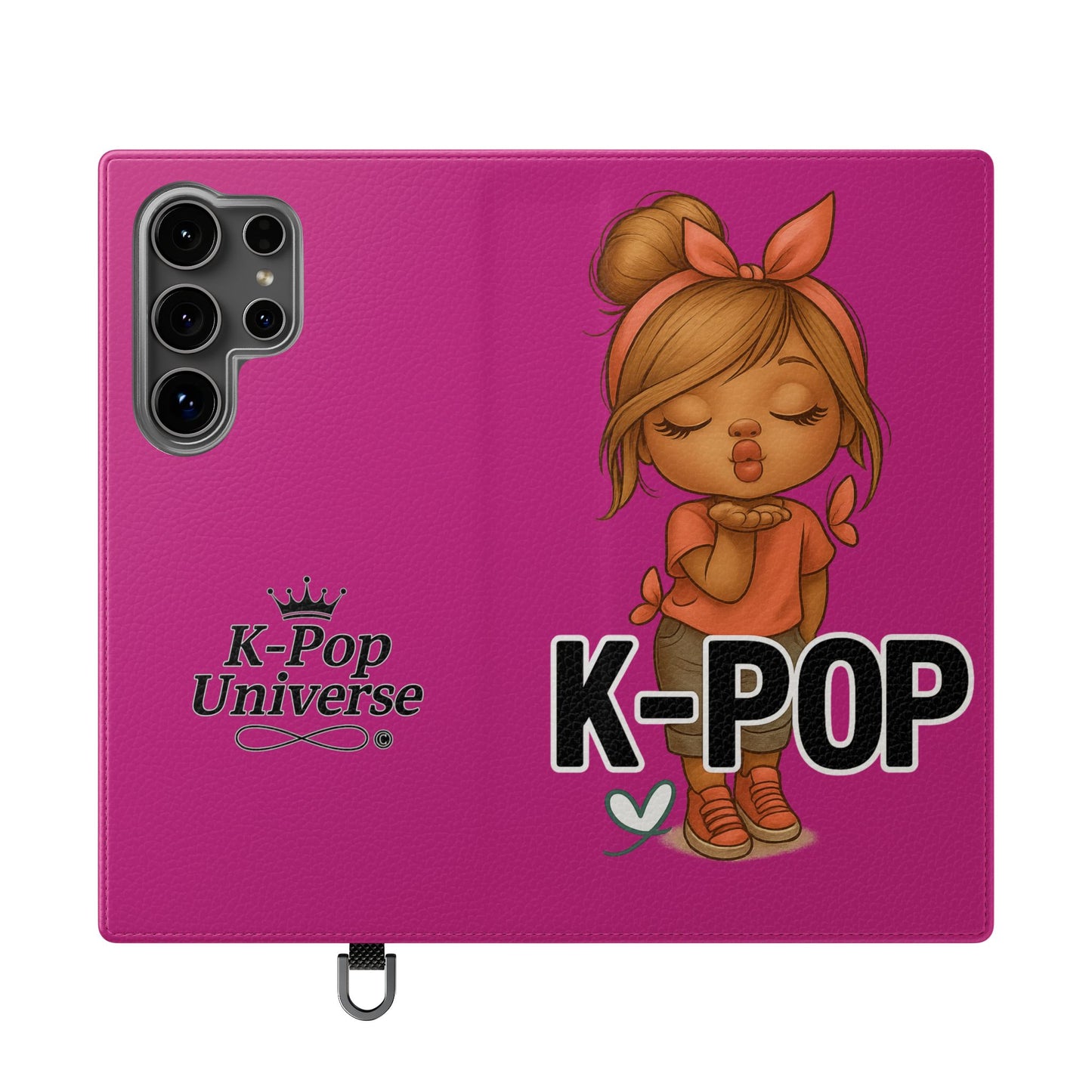 K-Pop Flip Case for Fans, Cute K-Pop Merchandise, Stylish Phone Cover, Ideal for Gifts, Birthday, Concerts, and Celebrations
