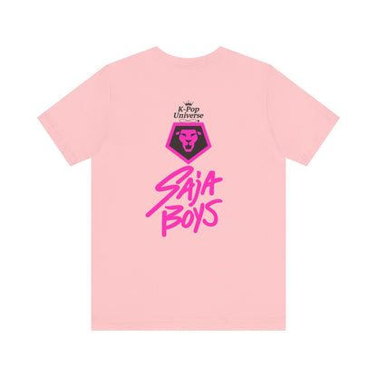 ‼️Limited edition‼️ K-Pop Inspired Unisex Jersey Tee, Perfect for Concerts, Casual Wear, Fan Apparel, Gifts for Music Lovers, Streetwear, K-pop demon hunters,Saja boys