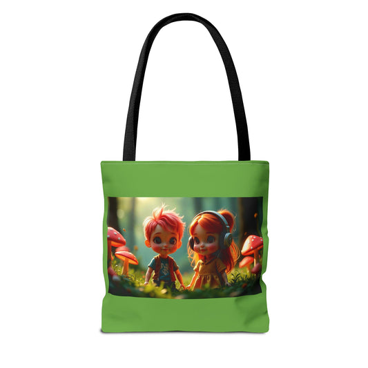 K-Pop Universe Tote Bag - Eco-Friendly Shopping, Cute Character Design, Gift for Fans, Stylish Accessory, Everyday Use