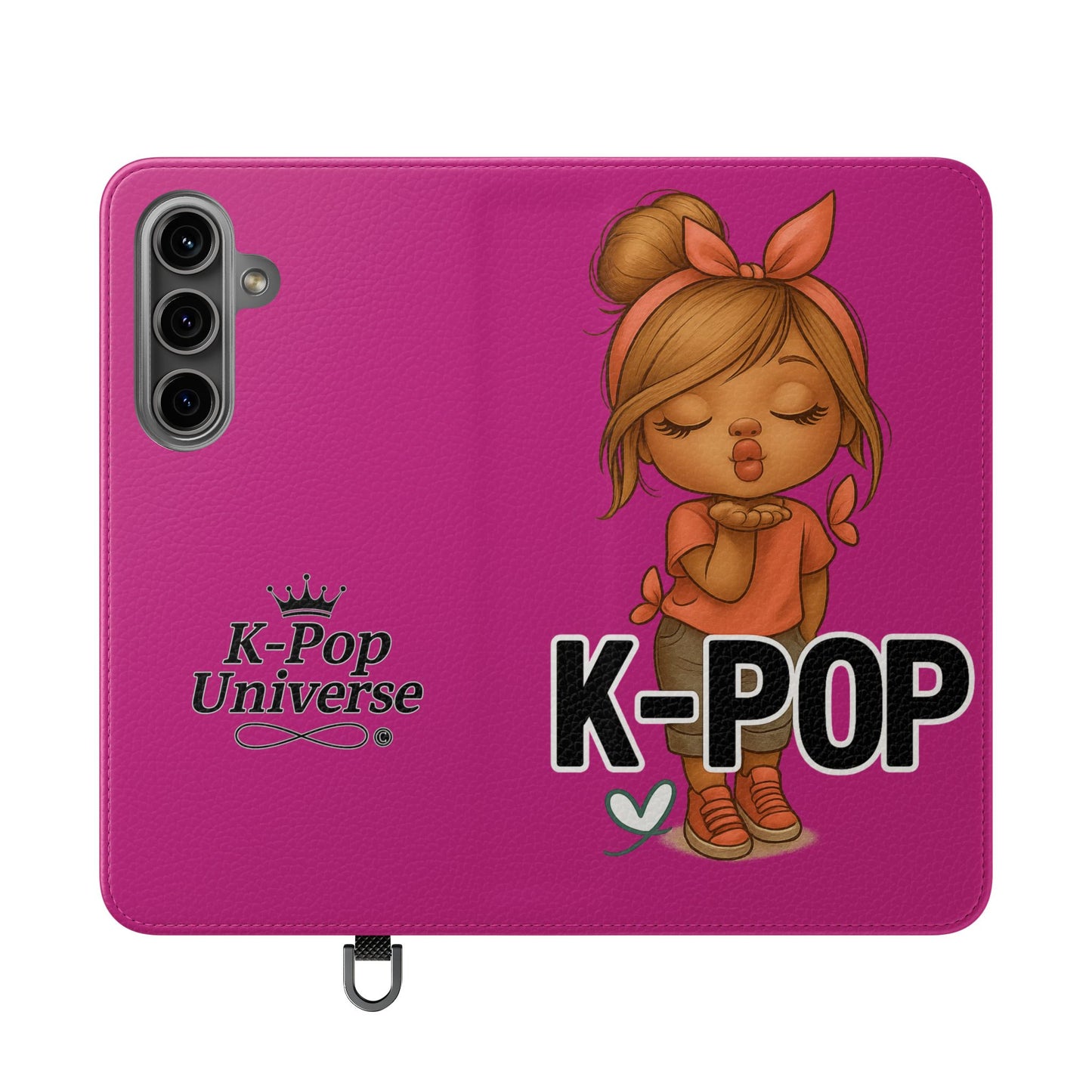 K-Pop Flip Case for Fans, Cute K-Pop Merchandise, Stylish Phone Cover, Ideal for Gifts, Birthday, Concerts, and Celebrations