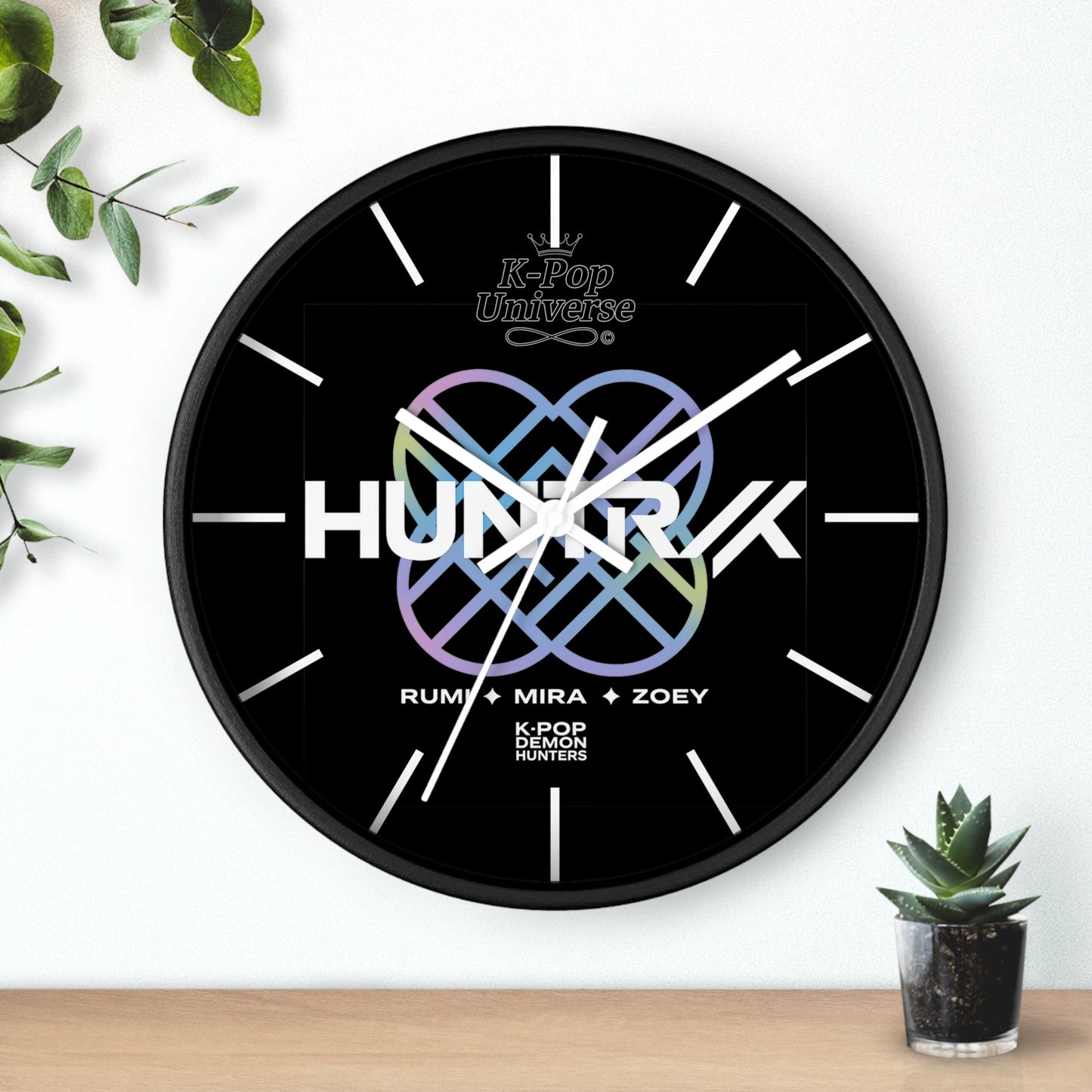 ❗ LIMITED EDITION❗Wall Clock, Huntrax, K-pop demon hunters, k-pop universe