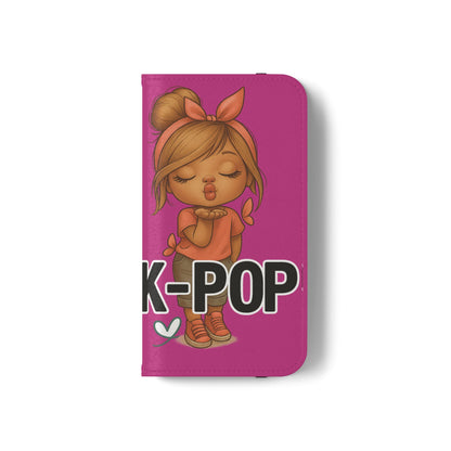 K-Pop Flip Case for Fans, Cute K-Pop Merchandise, Stylish Phone Cover, Ideal for Gifts, Birthday, Concerts, and Celebrations