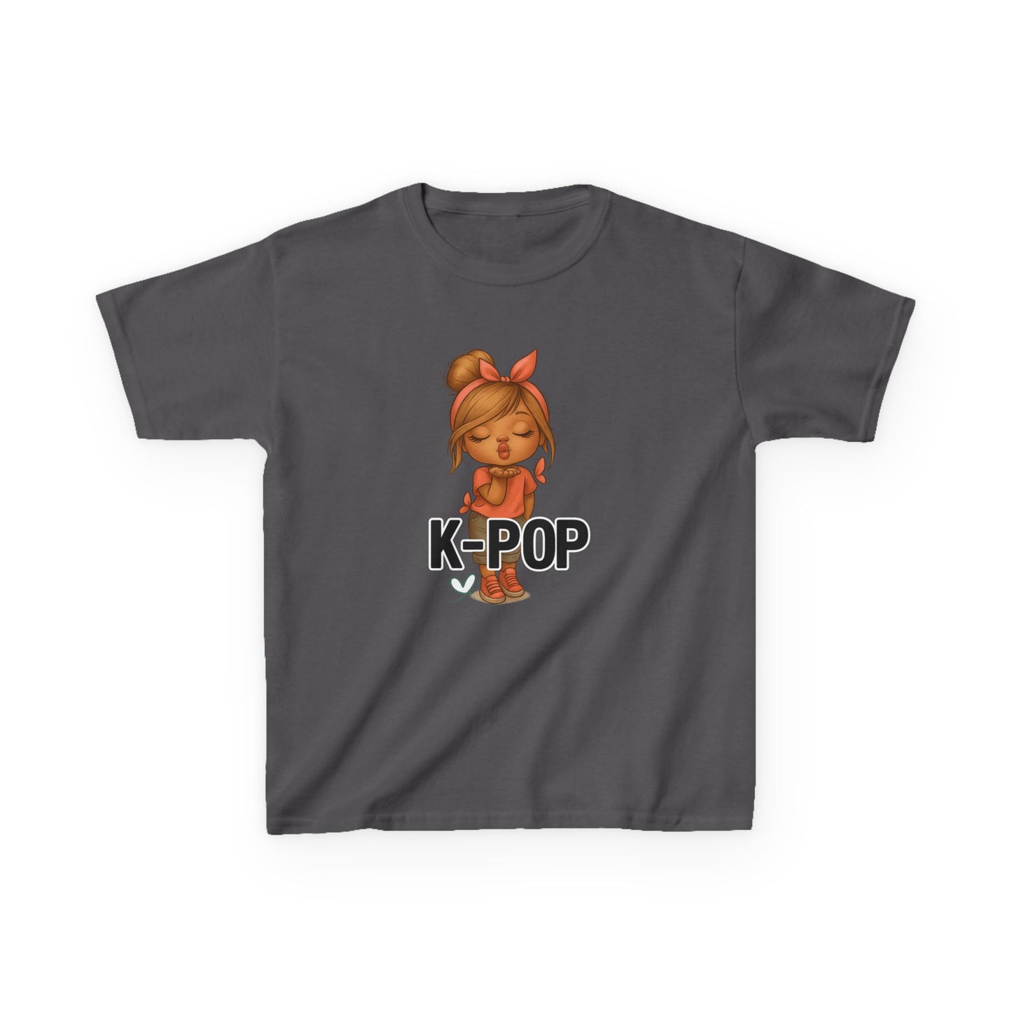 K-Pop Kids Tee, Comfortable Cotton T-Shirt for Young Fans, Cool Gift for Birthdays, Music Lovers, Fun Fashion for Summer