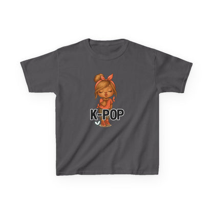 K-Pop Kids Tee, Comfortable Cotton T-Shirt for Young Fans, Cool Gift for Birthdays, Music Lovers, Fun Fashion for Summer