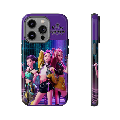 K-Pop Universe Phone Case, Stylish Tough Phone Cover, Colorful K-Pop Inspired Accessory, Trendy Gift for Fans, Durable Protection for Phones