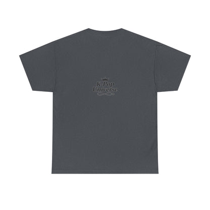 K-Pop Universe "Good Vibes Only" Graphic T-Shirt, Unisex Cotton Tee, Music Lover Gift, Concert Wear, Casual Style