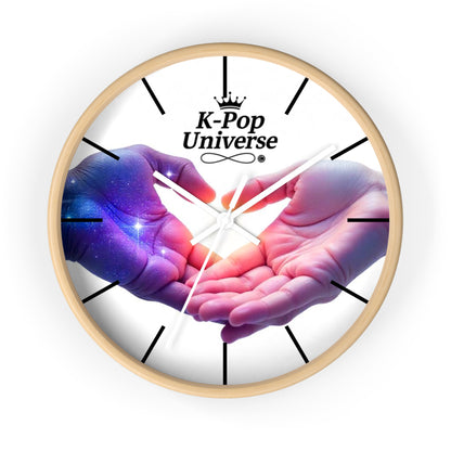 K-Pop Universe Wall Clock | Perfect Gift for Music Lovers, Home Décor, Fan Merchandise, Birthday Present, Room Decoration