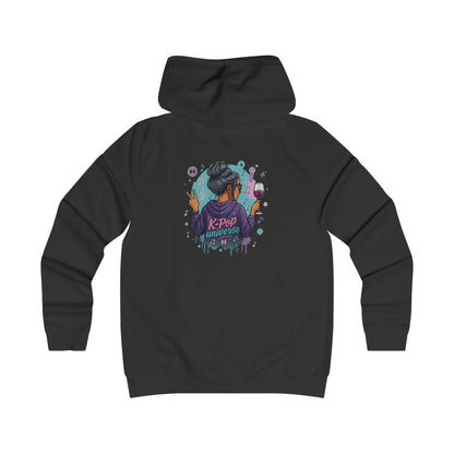 K-Pop Universe Girlie Hoodie - Cozy Fashion for Music Lovers, Trendy College Apparel, Perfect for Concerts, Gifts, and Everyday Wear