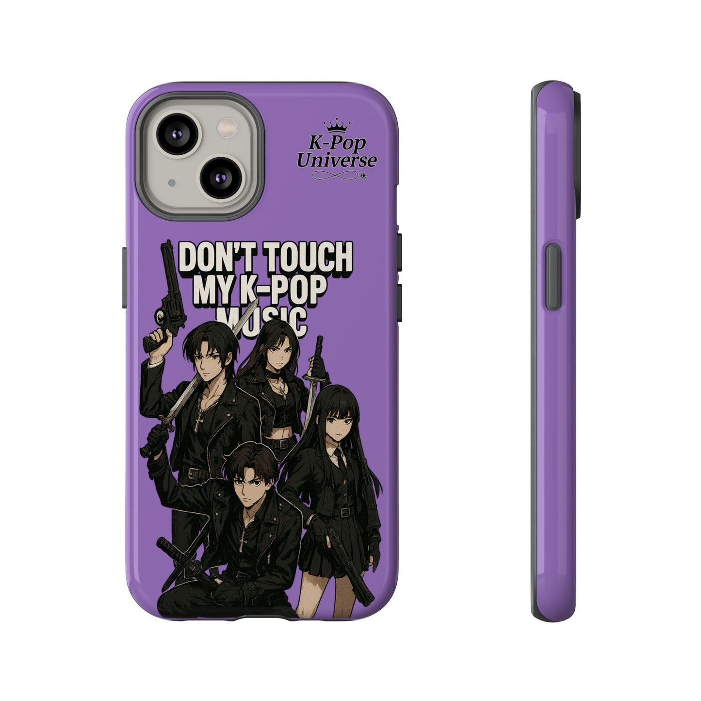K-Pop Phone Case, Don't Touch My K-Pop Music Cover, Gift for Fans, Cute K-Pop Merchandise, Trending Phone Accessories