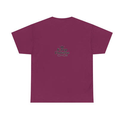 K-Pop Universe "Good Vibes Only" Graphic T-Shirt, Unisex Cotton Tee, Music Lover Gift, Concert Wear, Casual Style