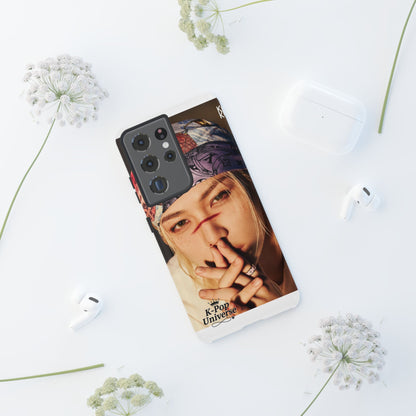 K-Pop Tough Phone Case, Stylish K-Pop Accessory, Trendy Gift for Fans, Birthday Present, Unique Phone Case Design