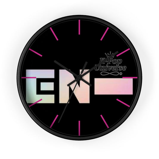 K-Pop Themed Wall Clock, Stylish Home Decor, J-Pop Universe Decoration, Unique Gift for Fans, Musician Inspired Wall Art