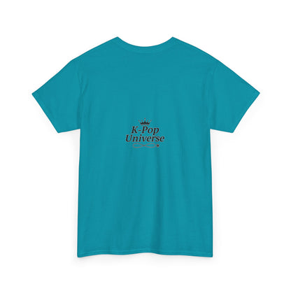 K-Pop Universe "Good Vibes Only" Graphic T-Shirt, Unisex Cotton Tee, Music Lover Gift, Concert Wear, Casual Style