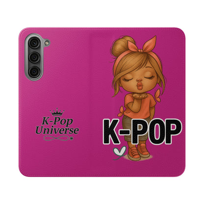 K-Pop Flip Case for Fans, Cute K-Pop Merchandise, Stylish Phone Cover, Ideal for Gifts, Birthday, Concerts, and Celebrations
