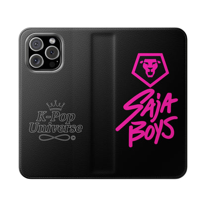 ❗ LIMITED EDITION ❗K-Pop Universe Flip Case for Phones, Stylish Phone Wallet, K-Pop Lover Gift, Phone Accessories, Durable Card Holder, Trendy Phone Case,Saja boys, K-pop Demon Hunters, k-pop universe