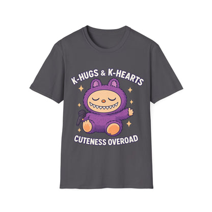 K-Pop Cute Character T-Shirt, Fun Fashion, Graphic Tees, Gift for Fans, Unique K-Pop Apparel, Cuteness Overload