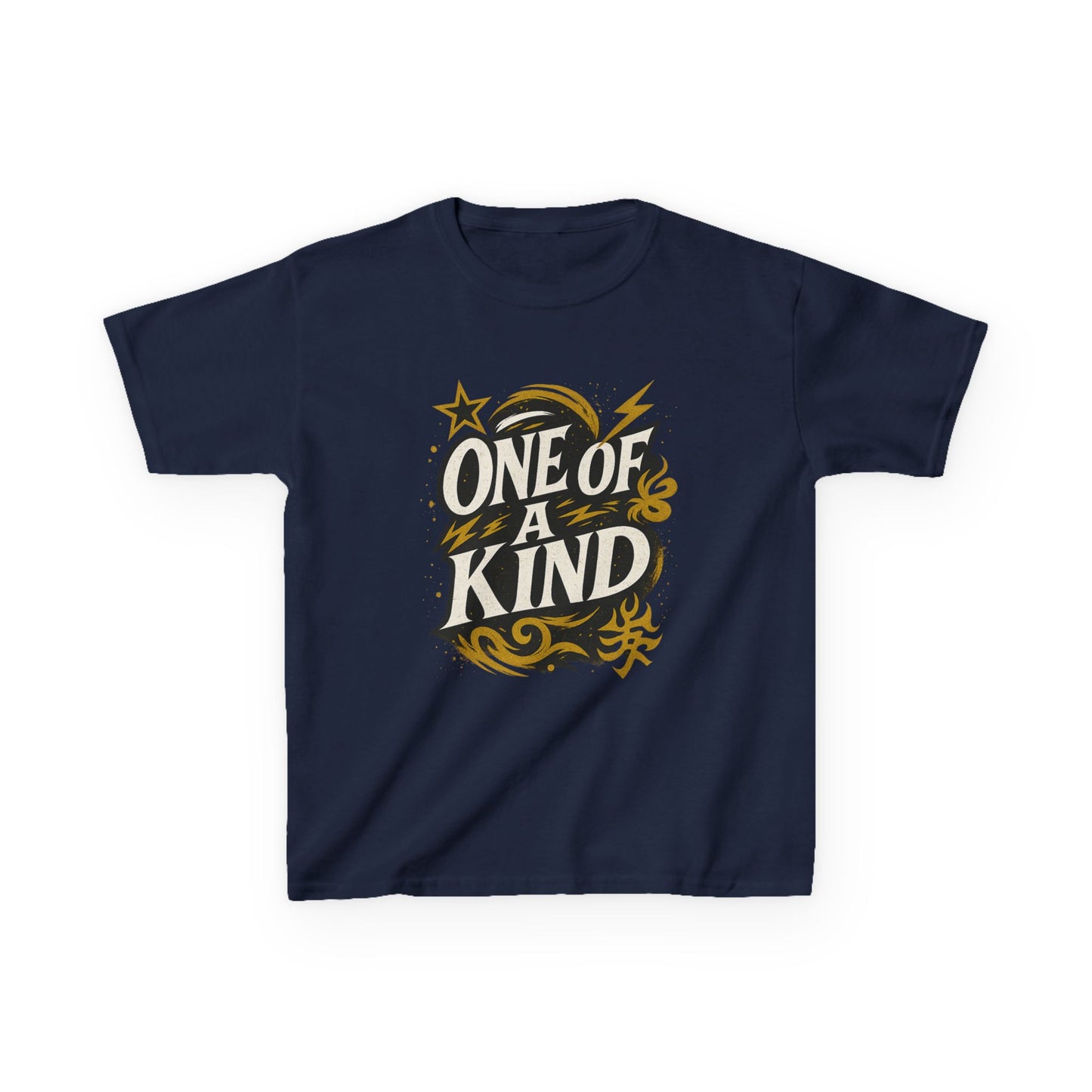 One of a Kind Kids Tee, Unique Kids T-Shirt, Custom Kids Heavy Cotton Tee, Gift for Kids, Fun Kids Apparel