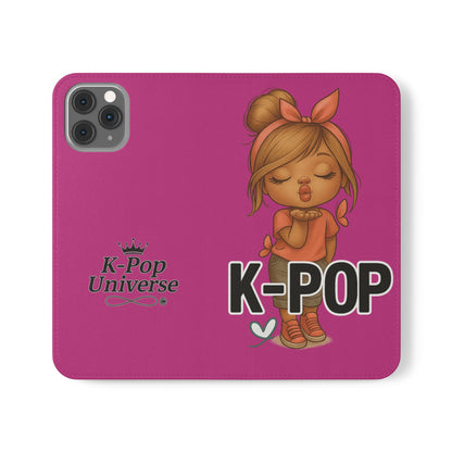 K-Pop Flip Case for Fans, Cute K-Pop Merchandise, Stylish Phone Cover, Ideal for Gifts, Birthday, Concerts, and Celebrations