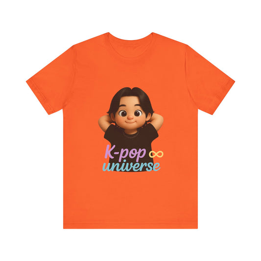 K-Pop Universe Graphic Tee, Trendy T-Shirt for Fans, Unisex Short Sleeve Shirt, Concert Apparel, Gift for Music Lovers