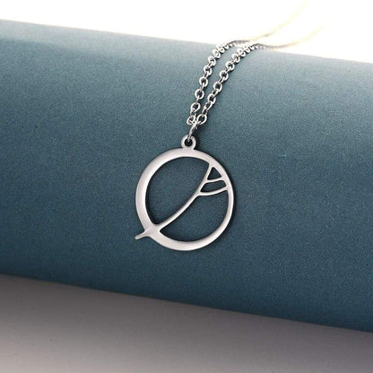 Korean Drama Druna Hotel IU Li Zhien Same Gift Pendant Gift Full Moon Necklace Fade resistant Lucky Necklace