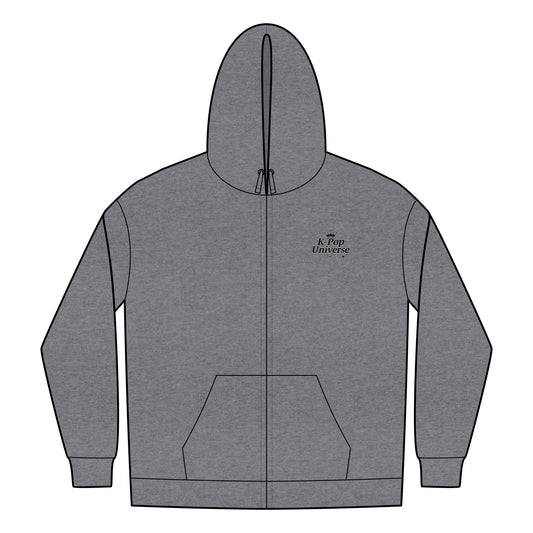 Seoul Night Full-Zip Hoodie | Cozy Urban Style, Unisex Hoody, Perfect for Spring, Casual Wear, Streetwear Fashion, Gifts, k-pop universe
