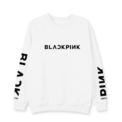 BLACKPINK Album Kpop Letters Printed Sweatshirt Hoodies, NelVKpop, K-pop universe
